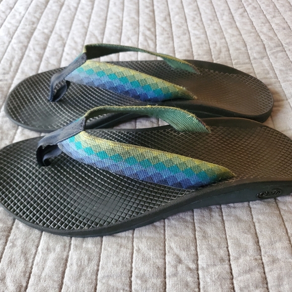 Chaco Ecotread Flip Flops Men's Sz 10 M - MSRP $75 - Picture 5 of 10
